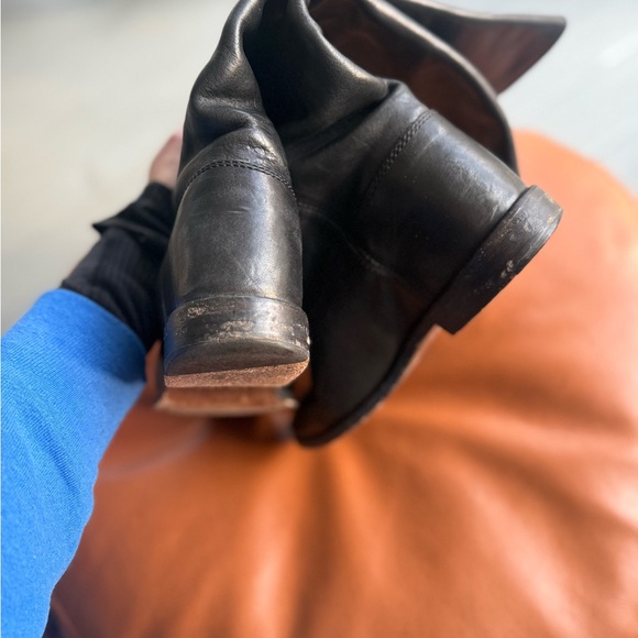 Isabel Marant Womens EU 38 Black Leather Riding Boots - Picture 4 of 12